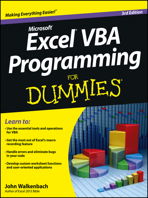 Title details for Excel VBA Programming For Dummies by John Walkenbach - Wait list
